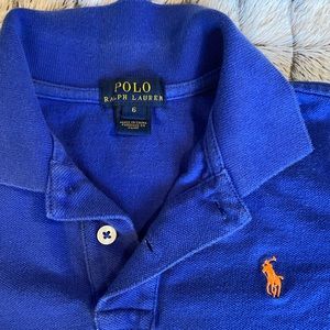 Polo Ralph Lauren collar shirt boy size 6